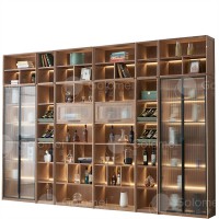 歌樂美白蠟木組合酒柜