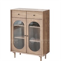 歌樂美白蠟木S3010-2雙抽書柜