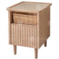 歌樂(lè)美白蠟?zāi)維1038床頭柜