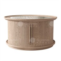 歌樂美白蠟木H6058圓幾