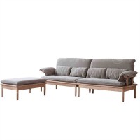 歌樂(lè)美白蠟?zāi)維2086沙發(fā)+踏