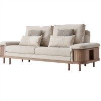 歌樂美白蠟木H6081 2+雙扶手