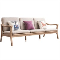 歌樂(lè)美白蠟?zāi)?25三人位沙發(fā)