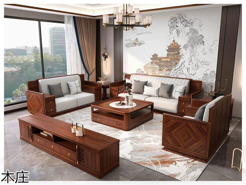 木莊新中式烏金木家具