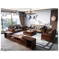 木莊家具，南康新中式烏金木家具，新中式實木家具招商，江西烏金木套房生產(chǎn)廠家