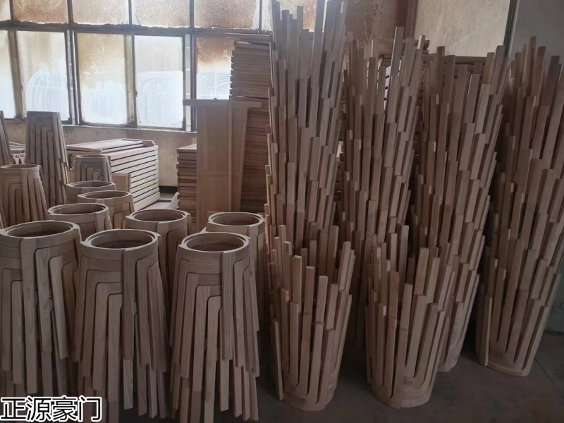 正源豪門 高端原木風車凳