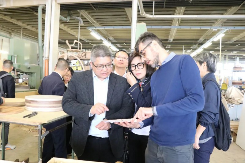 考察Fratelli Boffi工廠1