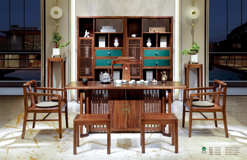 茶臺(tái)Y1007#、茶椅Y2002#、茶椅Y2003#、茶凳Y2008#