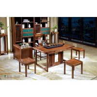 研山茗茶臺Y1010#、茶椅Y2003#、茶凳Y2008#、茶水柜Y1012#