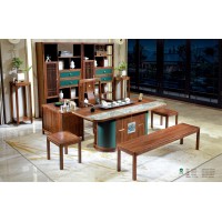 研山茗茶臺Y1006#、茶椅Y2001#、茶凳Y2007#、茶凳Y2008#、茶水柜Y1012#