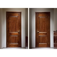 昌龍禾運新中式烏金木定制木門