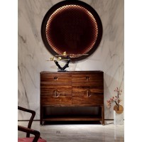 昌龍禾運新中式烏金木斗柜1-321#