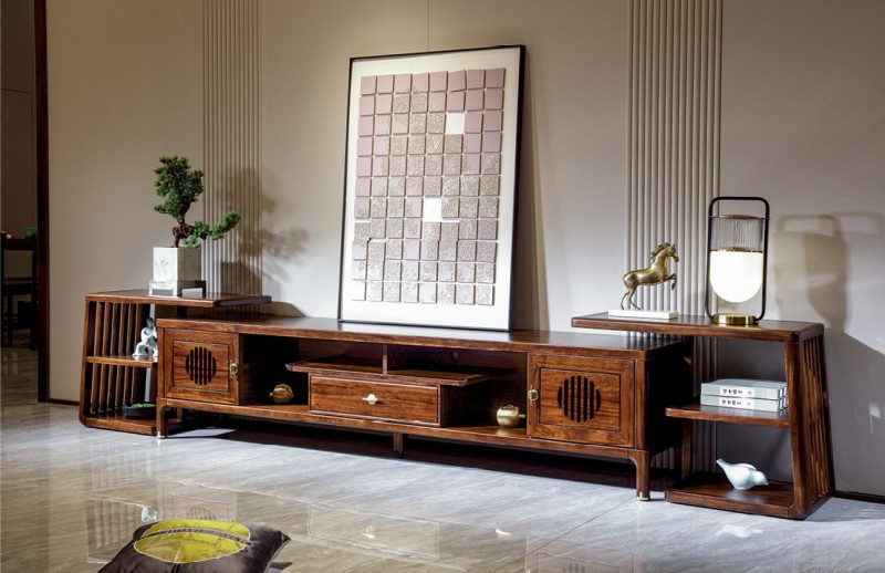 新中式電視柜1-235#、伸縮邊柜1-230#