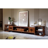 昌龍禾運新中式烏金木電視柜1-235#、伸縮邊柜1-230#