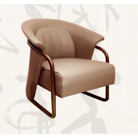 昌龍禾運(yùn)新中式烏金木休閑椅1-216#