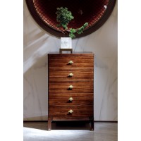 昌龍禾運新中式烏金木五斗柜1-322#