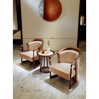 昌龍禾運新中式烏金木休閑椅1-215#、休閑幾1-228#