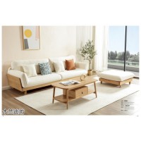 鼎豐瑞·木蘭迪坊燕麥色白蠟?zāi)炯揖?，南康現(xiàn)代極簡(jiǎn)實(shí)木家具，江西北美白蠟?zāi)咎追繌S家