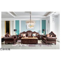 巴黎玫瑰美式家具，南康新美式實木家具，經典純正大美系列家具，江西域弘家具廠家
