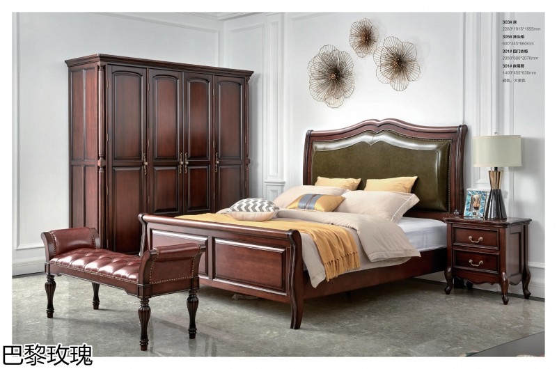 巴黎玫瑰美式家具