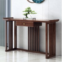 衛府里新中式烏金木XG601玄關