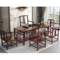 衛府里新中式烏金木CT618-16茶臺、CY621主椅、CY622副椅