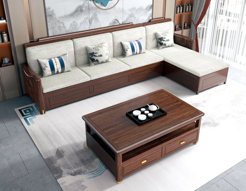 SF616轉角沙發、KT605茶幾