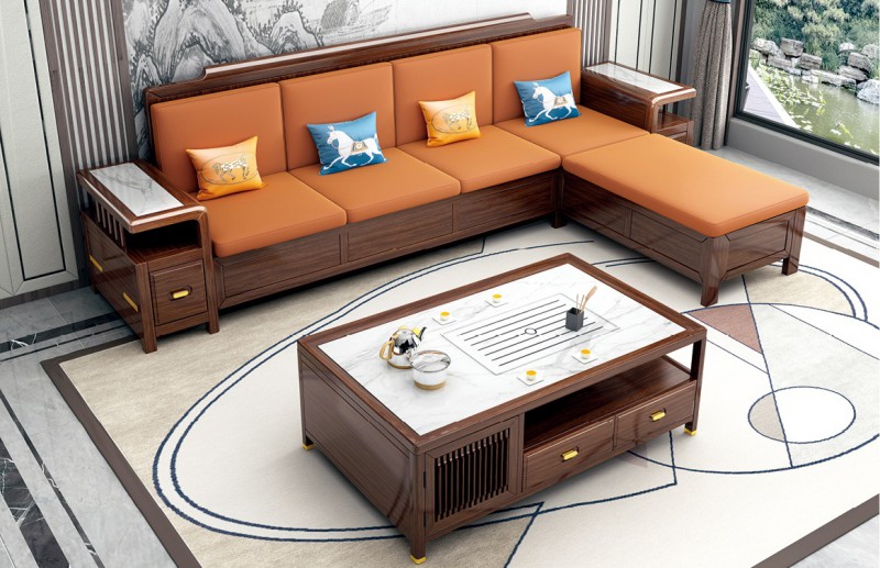 SF609轉角沙發(fā)、KT608茶幾