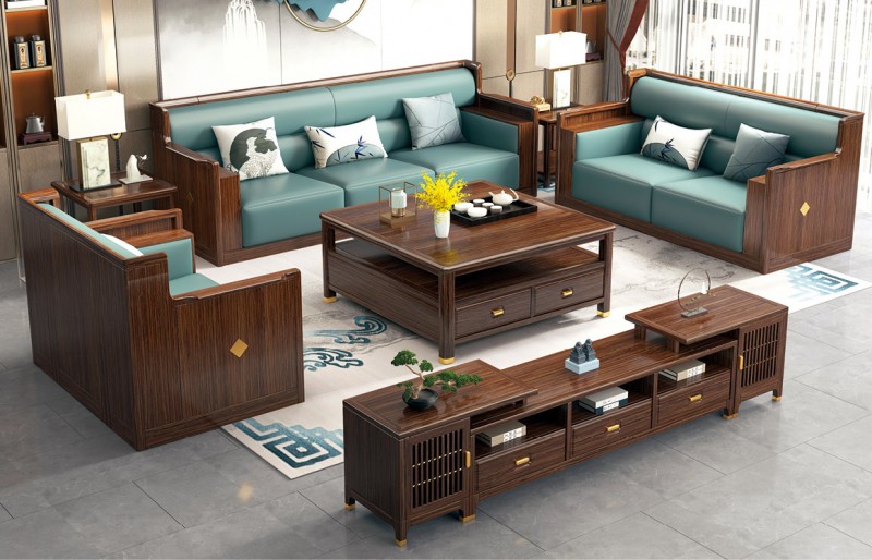 SF620沙發(fā)、KT609大方幾、KT606方幾、KG608伸縮地柜中柜、KG608伸縮地柜左右柜