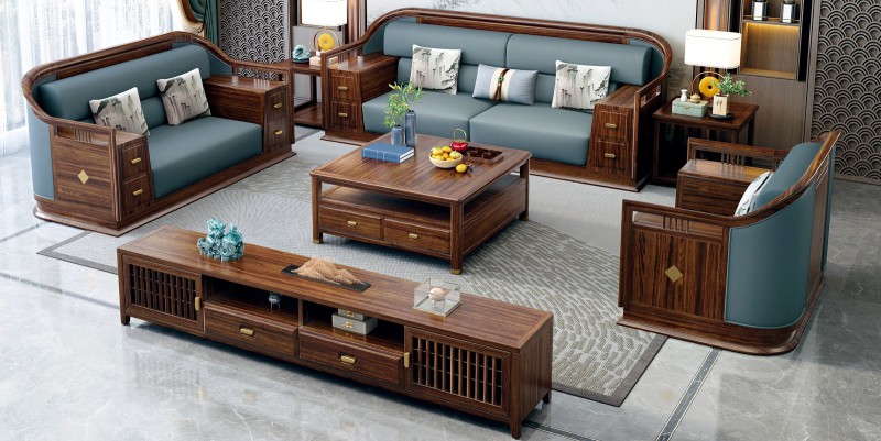 SF619沙發、KT609大方幾、KT606方幾、KG609電視柜