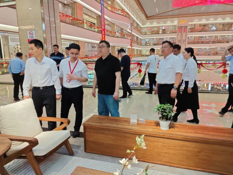 臨沂市蘭山區到南康考察交流家具產業發展經驗5