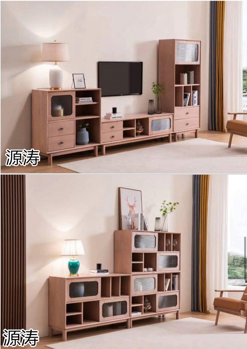 源濤新中式禪意、現代極簡白蠟木家具