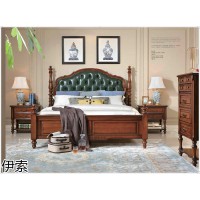 南康現代美式家具，美式實木家具，現代簡約美式套房品牌招商，江西伊索家具生產廠家